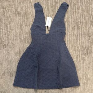 WeWoreWhat Navy Mini Dress